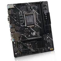 Placa Base Intel H110 LGA 1151 Micro ATX para Computadora de Escritorio, Compatible con Memoria RAM DDR4 de 32GB, CPU de 6ª a 9ª Generación LGA1151, Placa Base para Juegos