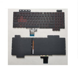 Teclado para <span class=keywords><strong>Asus</strong></span> TUF Gaming FX504 FX504GD FX504GE FX504GM EE. UU. Inglés Latino español <span class=keywords><strong>Notebook</strong></span> Teclado retroiluminado - Product Image 2