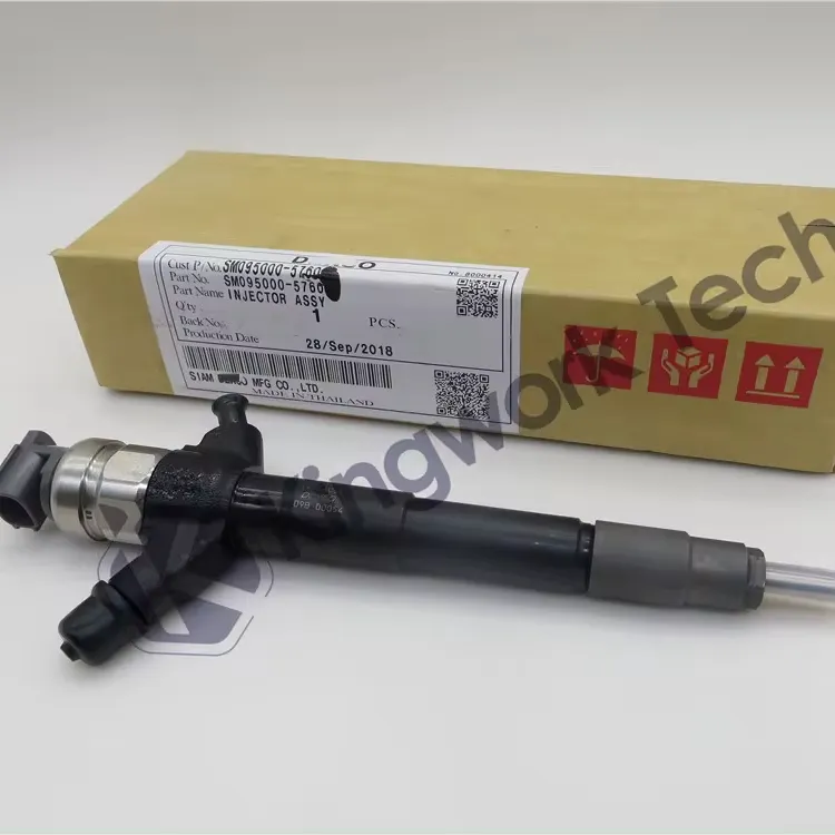 Yüksek kaliteli yeni yüksek basınçlı enjektör 095000-5760 1465A054 L200 dizel enjektör mitsubishi pajero için 4m4 1 yakıt enjektörü
