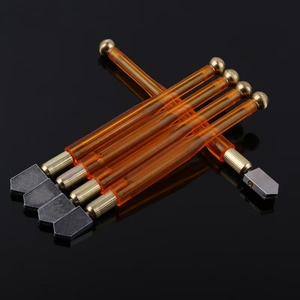 Outils jaunes de coupeur de <span class=keywords><strong>verre</strong></span> de diamant de poignée efficaces pour <span class=keywords><strong>couper</strong></span> les roues et les panneaux en <span class=keywords><strong>verre</strong></span> - Product Image 3