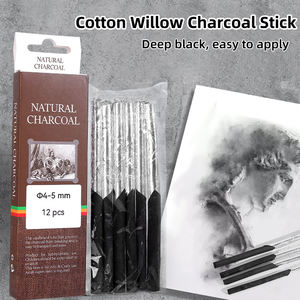 أقلام رصاص وأقلام فحم احترافية من القطن والصفصاف للوازم الفنية والرسم الصيني وأدوات الرسم التخطيطي - Product Image 2