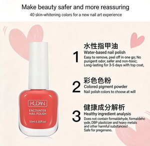 Vernis à ongles pelable à base d'eau en gros, sans lampe UV, inodore, non toxique, laque à ongles amovible, logo personnalisé OEM - Product Image 3