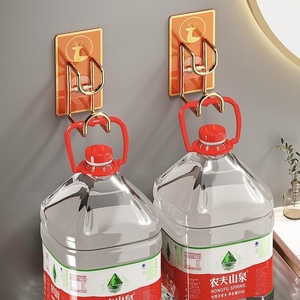 Gancio Adesivo <span class=keywords><strong>per</strong></span> <span class=keywords><strong>Lavabo</strong></span> Senza Foratura, Impermeabile, Montaggio a Parete <span class=keywords><strong>per</strong></span> Bagno, Doccia, Lavandino, Porta Asciugamani - Product Image 6