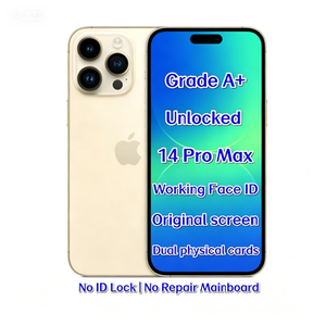 ขายส่ง <span class=keywords><strong>iPhone</strong></span> <span class=keywords><strong>14</strong></span> Pro <span class=keywords><strong>Max</strong></span> สีทอง ความจุ <span class=keywords><strong>512GB</strong></span> รองรับ 5G ชิป A16 Bionic แรม 6GB สมาร์ทโฟนคุณภาพสูง ปลดล็อคทั่วโลก จำนวนมาก - Product Image 1