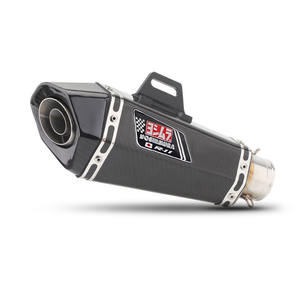 Pot d'échappement universel <span class=keywords><strong>Yoshimura</strong></span> pour moto Ninja250 300 Z650 CBR300 Scorpion, tuyau modifié en fibre de carbone noire et acier inoxydable, côté droit - Product Image 5