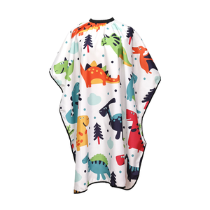 Mantella da Parrucchiere Universale DINSHINE J-06 con Motivo Dinosauro per Bambini, in Poliestere, per Uso Professionale e Domestico - Product Image 4