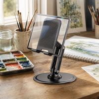 Support de tablette en gros X88plus, support de tablette pivotant à 360 degrés, réglage sur trois axes, support de tablette de bureau réglable