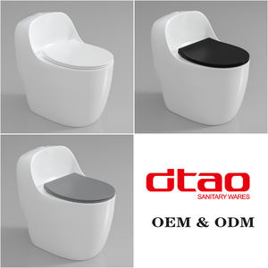 Nouvelle conception, petite taille, gain de place, toilettes en céramique pour salle de bain, <span class=keywords><strong>WC</strong></span> à double <span class=keywords><strong>chasse</strong></span>, toilettes monobloc. - Product Image 2