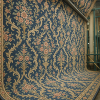 Tapis imprimé de luxe AUTOVI, absorption acoustique, du mur au mur, pour couloirs publics, halls et salles d'attente