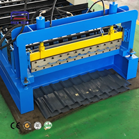 Máquina Automática para Fabricar Láminas de Techo Corrugadas, Línea de Producción de Paneles para Techos de Una Sola Capa, Formación en Frío