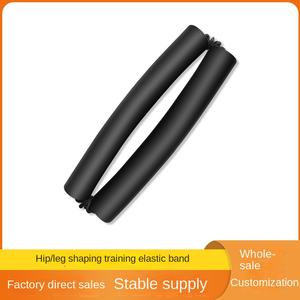 Nuova cintura di resistenza al Fitness <span class=keywords><strong>con</strong></span> guaina <span class=keywords><strong>elastica</strong></span> dell'anca per lo Yoga Squat fasce per <span class=keywords><strong>esercizi</strong></span> di tensione a reticolo prodotto - Product Image 3