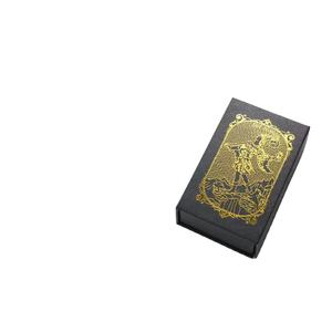 I veggente di <span class=keywords><strong>luce</strong></span> giocano a carte con il bordo d'oro affermazione blu imparando la guida del mazzo Online inglese con tarocchi stampati - Product Image 1