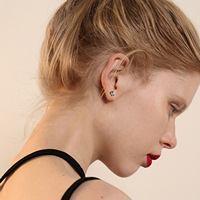 Boucles d'oreilles magnétiques tendance CZ 2026 sans perçage, en acier inoxydable, clips d'oreille pour hommes et femmes, bijoux punk faux piercing