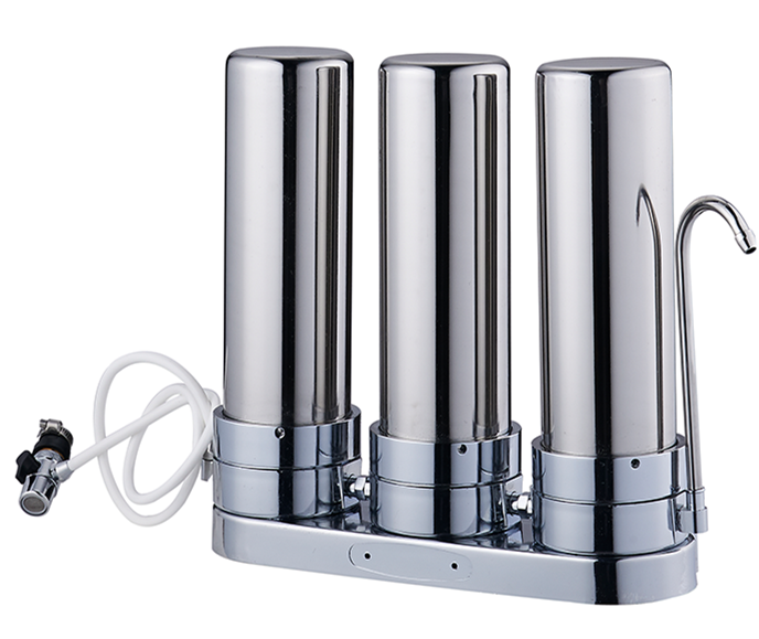 304 из нержавеющей стали с 3-я ступенями фильтр для воды