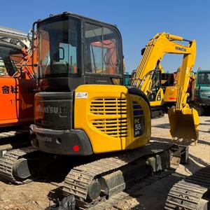 Excavadora Usada Komatsu PC55 de 5 y 6 Toneladas de Buena Calidad, Mini Excavadora Usada Komatsu PC55, Excavadora de Segunda Mano con Motor Original - Product Image 5