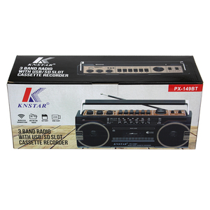 PX-149BT de lecteur d'enregistreur de cassette rétro de style 1980s, convertisseur sans fil BT/AUX, USB/MP3-to-Tape, lecteur de bande actionné AC 220V - Product Image 4