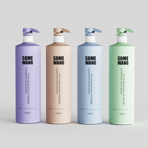 1000ML <span class=keywords><strong>1</strong></span> <span class=keywords><strong>Litro</strong></span> Commercio All'ingrosso shampoo e balsamo bottiglia verde vuoto cosmetici lozione per il corpo bottiglia di bottiglia di <span class=keywords><strong>plastica</strong></span> HDPE - Product Image 1