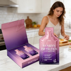 Probióticos para <span class=keywords><strong>la</strong></span> Salud Femenina, Bebida Oral, Prebióticos, Suplementos, Mantienen el Equilibrio del Microbioma Vaginal - Product Image 3