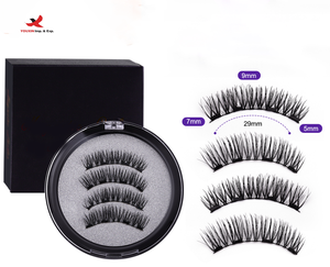 HQ Mixed Proc Discount Reusable <b>Magnetic</b> Lashes with Applicator Natural Look, Easy to Wear & No Glue Needed <b>Magnetic</b> <b>Eyelashes</b> - Product Image 2