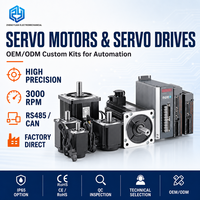 Moteur servo industriel professionnel avec variateur de vitesse, positionnement précis, fonctionnement silencieux, 3000 tr/min pour les lignes de production de machines