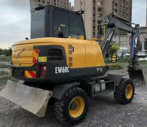 Melhor Preço Novo 5.7Ton Escavadeira De Rodas EW60C Digger - Product Image 3