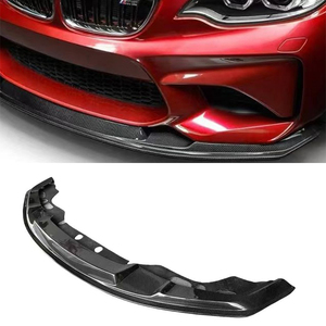 DGRCCS M2 F87 2015-2023 Coupe MTC Style Carbon Fiber Front Lip Bumper Shovel Accessory <b>Kit</b> Easy Installation <b>Polished</b> - Product Image 1