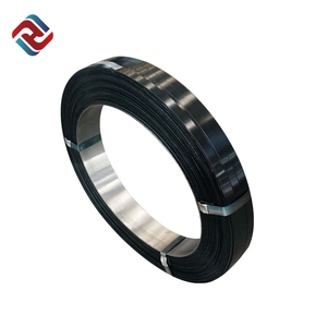 Q235钢捆扎3/4涂漆黑色钢捆扎金属带条 - Product Image 1
