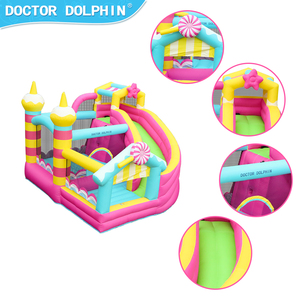 Vente flash Château gonflable personnalisé certifié EN71 avec toboggan d'escalade, installation facile, tissu Oxford 420D+840D 3 - Product Image 6