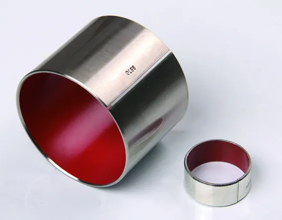 محامل بوليمر ذاتية التشحيم بأكمام معدنية, بيع مباشر من المصنع SF1 طلاء نحاس DIN1494