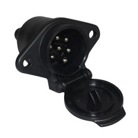 Connecteur de câble de remorque 7p, 20 pièces, Style européen, prise de câble en Pvc 24v N, prise de câble de camion, offre spéciale
