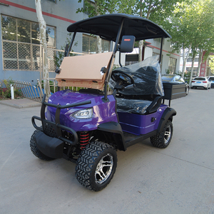Ex chariot avec lit électrique cargo voiture de golf - Product Image 2