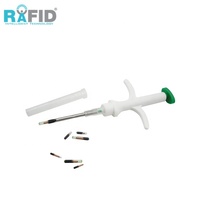 Microchip RFID de Bioglass RAFID ISO Icar para Identificación Animal, para Perros, Gatos, Peces, Tortugas, Ratones, Ovejas