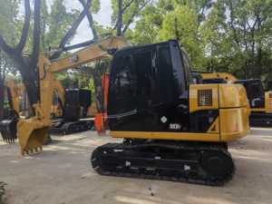 Mini-excavatrice hydraulique d'occasion CAT 307D de haute qualité, 7 tonnes, moteur d'origine, excavatrice sur chenilles CAT 307D à vendre - Product Image 1