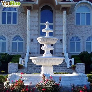 Air Mancur Batu Marmer Malaikat YOUFINE untuk Luar Ruangan - Product Image 3