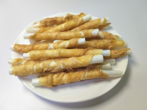 Various Sizes Chicken Wrap <strong>Rawhide</strong> <strong>Bone</strong> <strong>Dog</strong> Treats Snack <strong>Rawhide</strong> <strong>Dog</strong> Chew Clean Teeth - Product Image 3