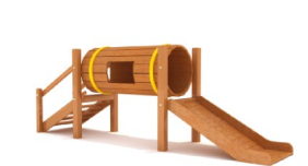 Nhà máy sản xuất thiết bị công viên giải trí không chạy bằng gỗ có sẵn để tùy chỉnh. - Product Image 5