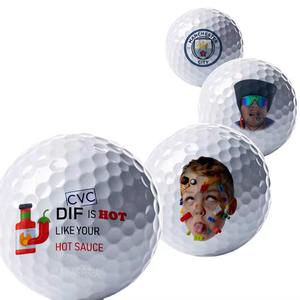Balles de golf d'entraînement en deux pièces Surlyn pour cadeaux personnalisés Bas quantité minimale de commande - Product Image 2