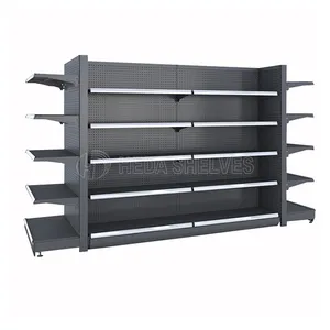 Heda metal rack for super market shops shelf retail store shelving