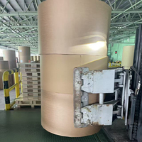 Rouleau de papier thermocollant 60g/m² 70g/m² 80g/m² non couché blanc sans bois qualité AAA matériaux recyclés pour l'impression de Chine Hubei