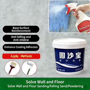 Agent fixateur <span class=keywords><strong>de</strong></span> sable incolore, revêtement imperméable qui pénètre en profondeur pour renforcer les murs, les sols, prévenir l'humidité, la moisissure et les fissures - Product Image 1