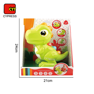 Nuevo diseño Tummy <span class=keywords><strong>Time</strong></span> Baby Toys Musical Dinosaur Toys Infant Baby Crawling Toys con luz - Product Image 6
