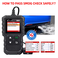 LAUNCH 2025 CR3001 Escáner OBD2 Herramienta de Diagnóstico Automotriz, Lector de Códigos Profesional para Verificación de Motor