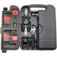 129 pièces ensemble d'outils à main d'entretien ménager professionnel