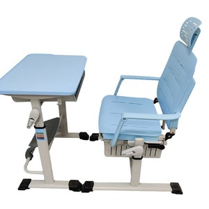 Zhuo Huang Height Adjustable <b>Desk</b> And Chair Set For Children <b>Study</b> School Use Stainless Steel Material Customizable Color - Product Image 3