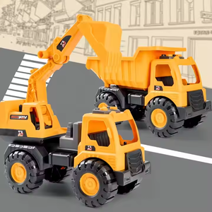 Giocattoli di ingegneria di grandi dimensioni di simulazione di autocarro con cassone ribaltabile - Product Image 3