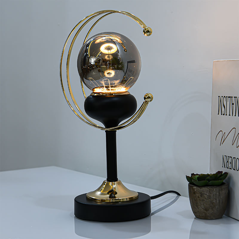 ควันดวงจันทร์สีเทา + 9W นำ