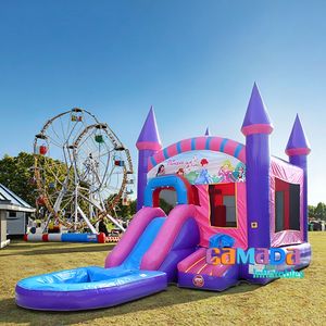 Desmontable PVC Inflable Comercial Salto Castillo Casa de Rebote Combo Juego al Aire Libre Tobogán de Agua Inflable Juegos Inflables - Product Image 4