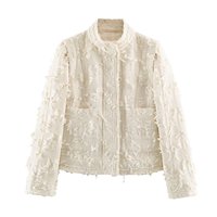 Blazer Femme 2026 Nouvelle Collection – Veste de Costume Chic à Col Montant, Style Décontracté et Rétro, Manches Longues