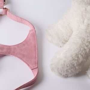 Arnés de Lujo para Perro, Personalizable con Logotipo, Ligero, Ajustable, Sin Tirones, de Cuero PU, Conjunto de Chaleco para Mascotas - Product Image 4