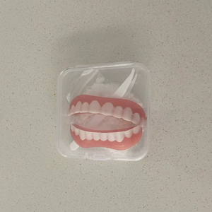 Prothèses dentaires supérieures/inférieures en silicone, facettes dentaires <span class=keywords><strong>pour</strong></span> un sourire parfait, outils d'hygiène buccale, dents cosmétiques - Product Image 4